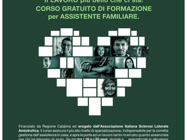 Locandina formazione Specializzati in Altruismo